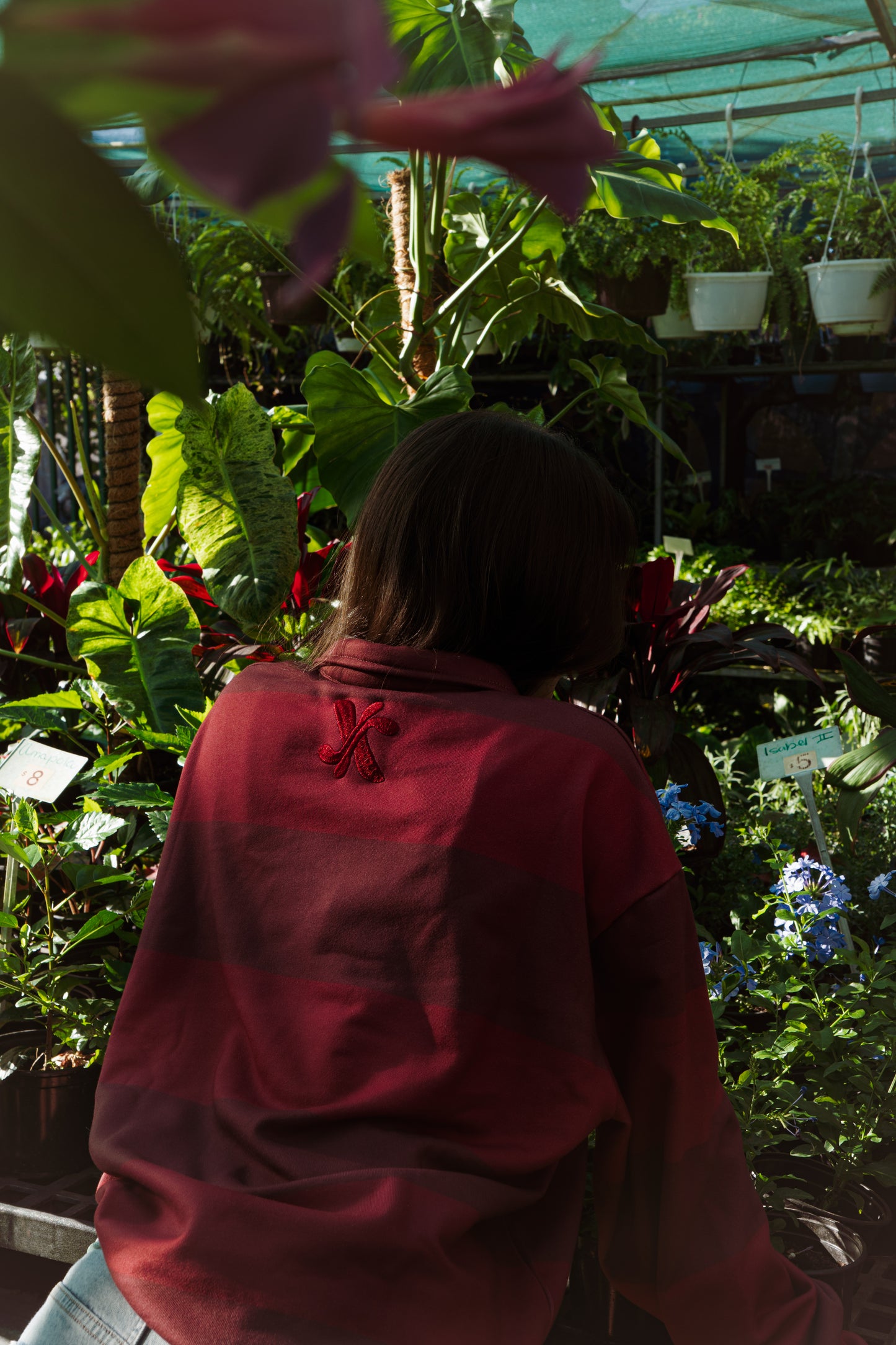 YOUNGER RED LONG SLEEVE