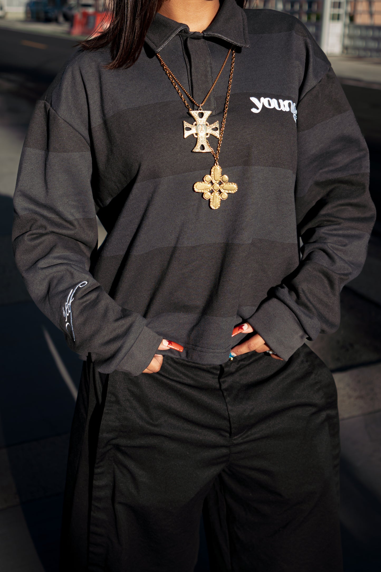 YOUNGER BLCK LONG SLEEVE