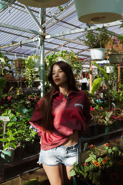 YOUNGER RED LONG SLEEVE